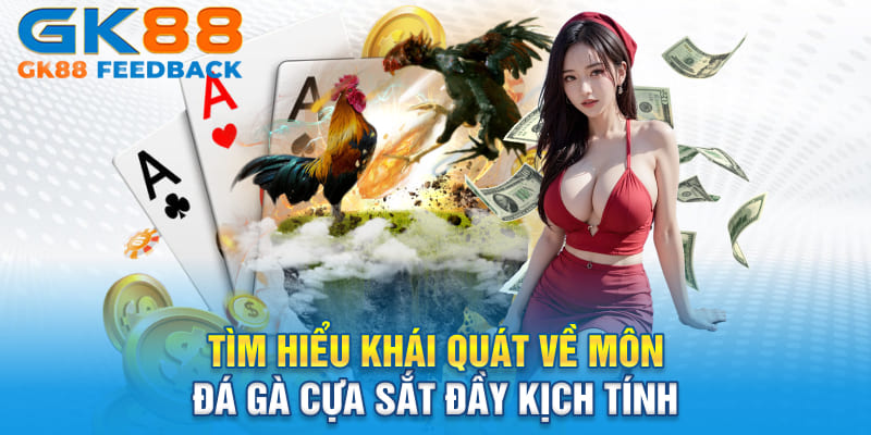 Tìm hiểu khái quát về môn đá gà cựa sắt đầy kịch tính